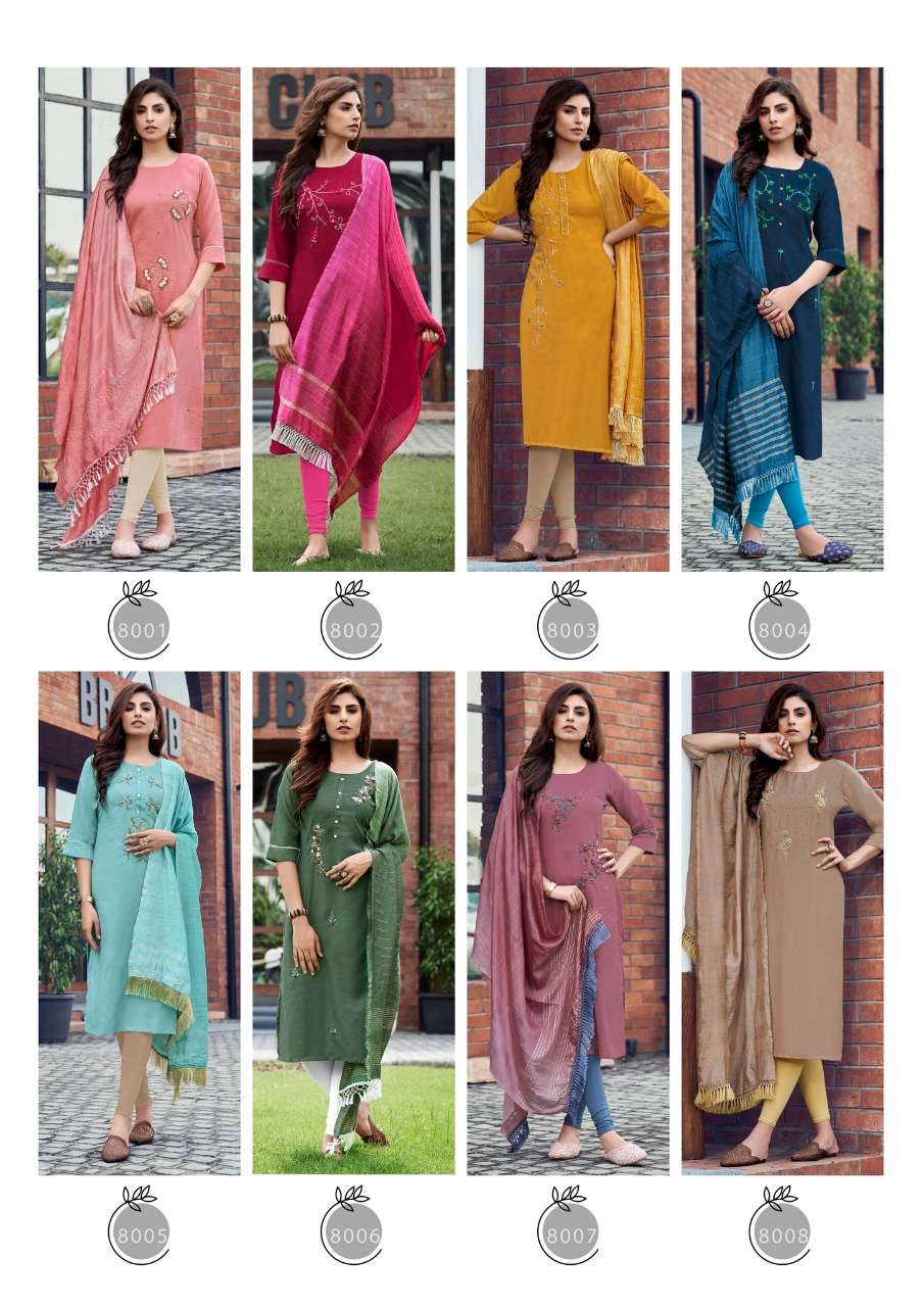 Parra Studio-Chunnri Vol 8-Maska-Masline-Khatli-Work-Kurti-Weaving-Border-Lace-Work-Dupatta-Collage